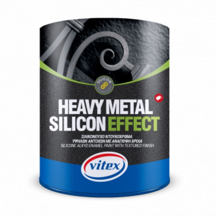 Емайллак база графит ефект Heavy Metal Silicon 750мл