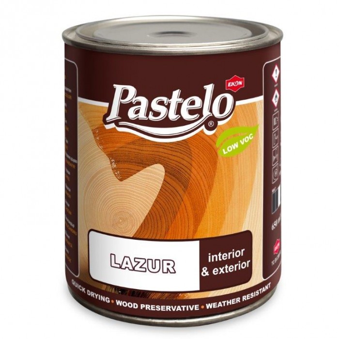 Лазурен лак Пастело 0,650л ебонит