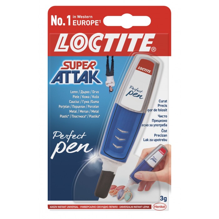 Секундно лепило Loctite SА Perfect Pen 3г