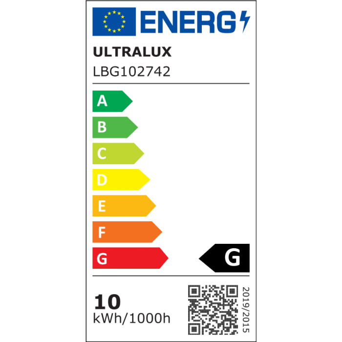 LED крушка UltraLux E27 10W неутрална светлина