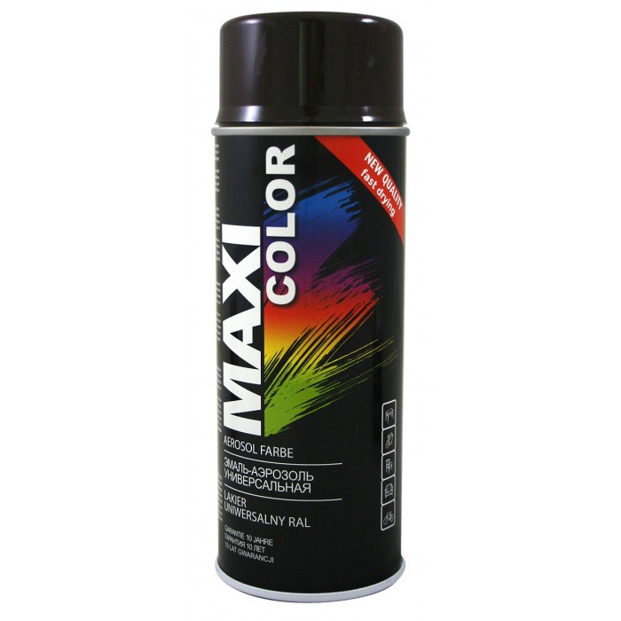 Акрилен спрей Maxi Color шоколадово кафяво RAL 8017 / 400 ml