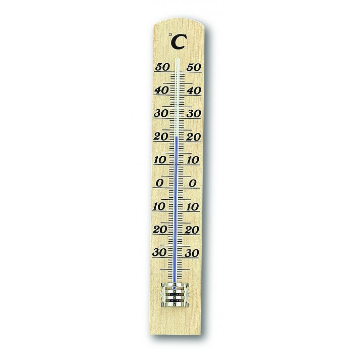 Tермометър за вътрешна и външна температура TFA масив бук