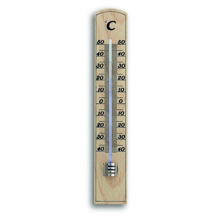 Термометър за вътрешна употреба TFA масив бук