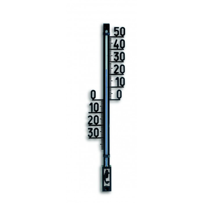 Термометър за външна и вътрешна температура TFA черен 