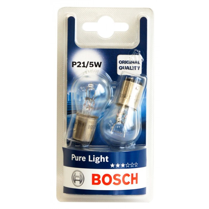 Автомобилна крушка Bosch P21/5W / 2 броя