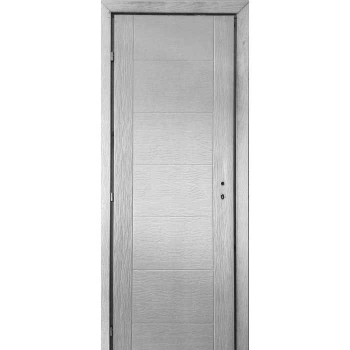Интериорна грундирана врата с каса Троя 80х200х16см лява