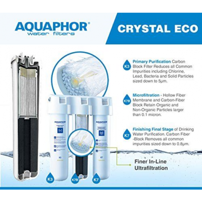 Система за пречистване на вода с ултрафилтрация Aquaphor Crystal Eco