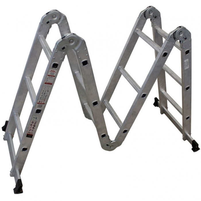 Мултифункционална алуминиева стълба МН403 / 4х3 стъпала 