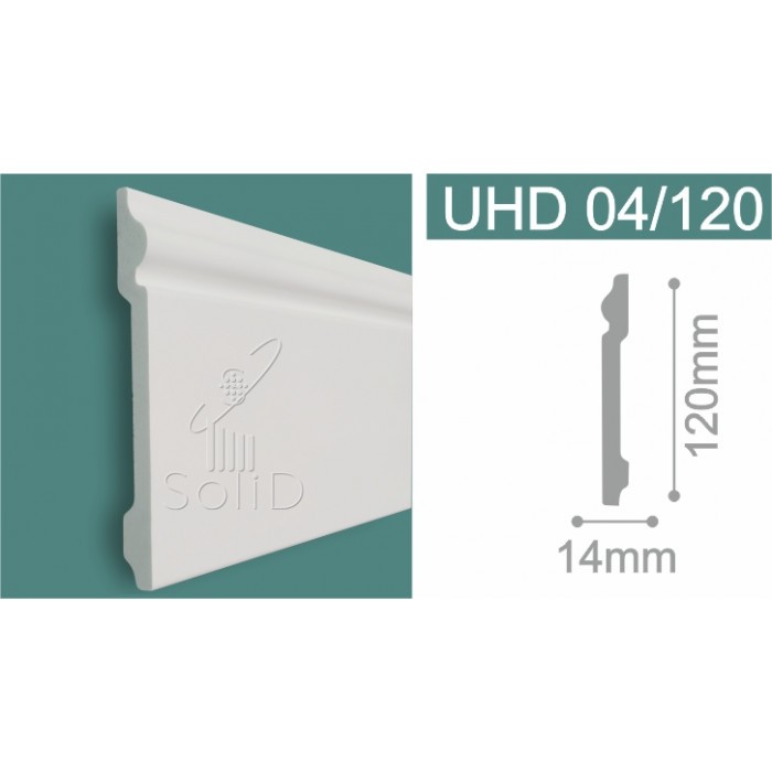 Перваз UHD 04/120 полимер 2.4 метра 