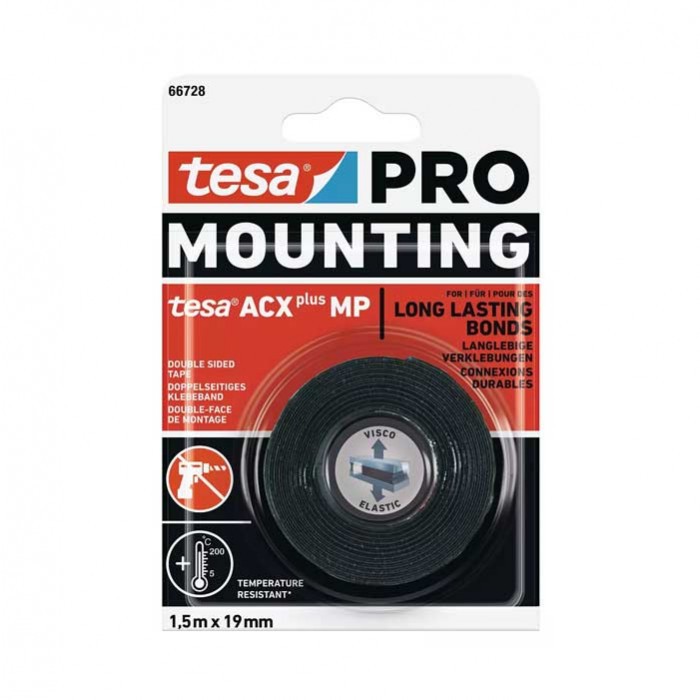 Монтажна лента Tesa PRO ACX+MP 1.5м x 19мм