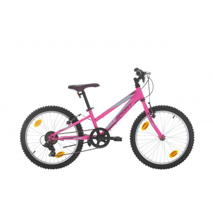 Велосипед Bikesport Viky BS21 20" неоново розов мат
