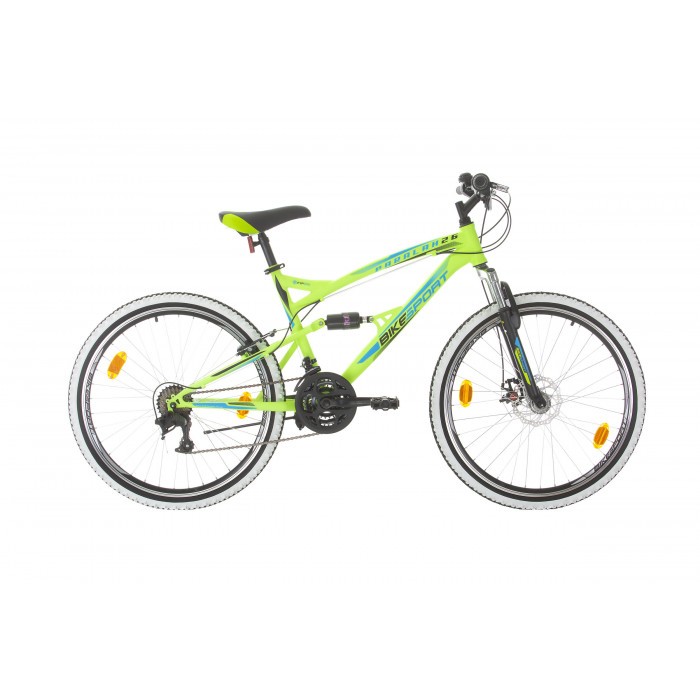 Велосипед Bikesport Paralax BS21 26" F.Disc неоново зелен мат