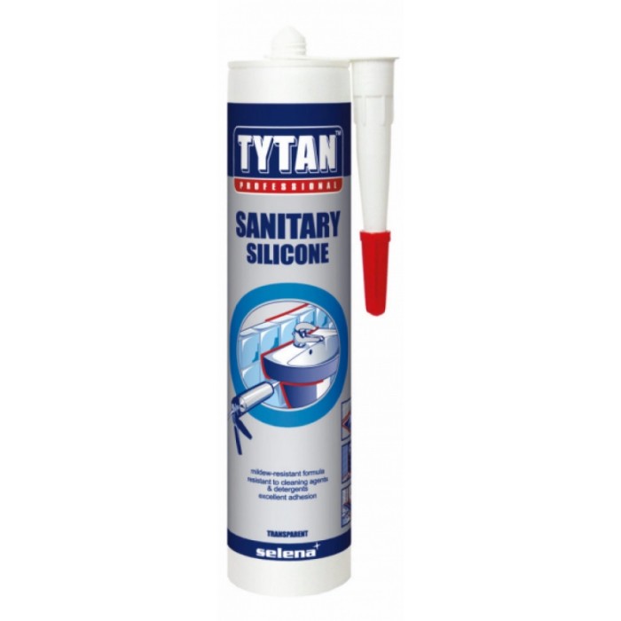 Санитарен силикон Tytan Professional прозрачен 280мл