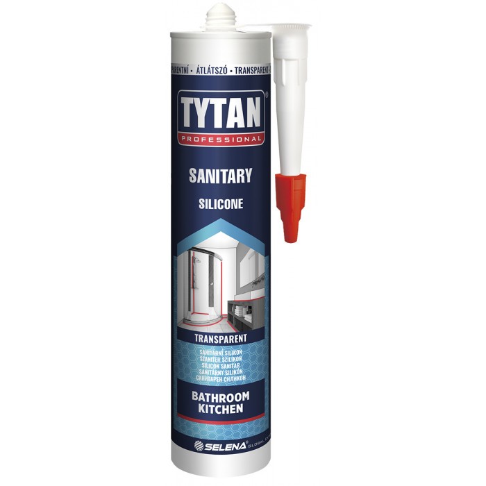 Санитарен силикон Tytan Professional прозрачен 280мл