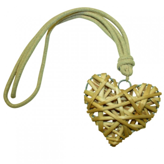 Декоративен шнур за пердета Сърце ратан