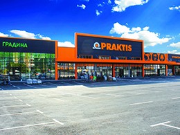 Последно поколение строителен хипермаркет Praktis отваря врати в старата столица