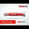 Дюбел Fischer Duopower 6x50 K NV блистер 8 броя