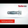 Метален дюбел за кухини с винт Fischer HM 5x65 S K NV